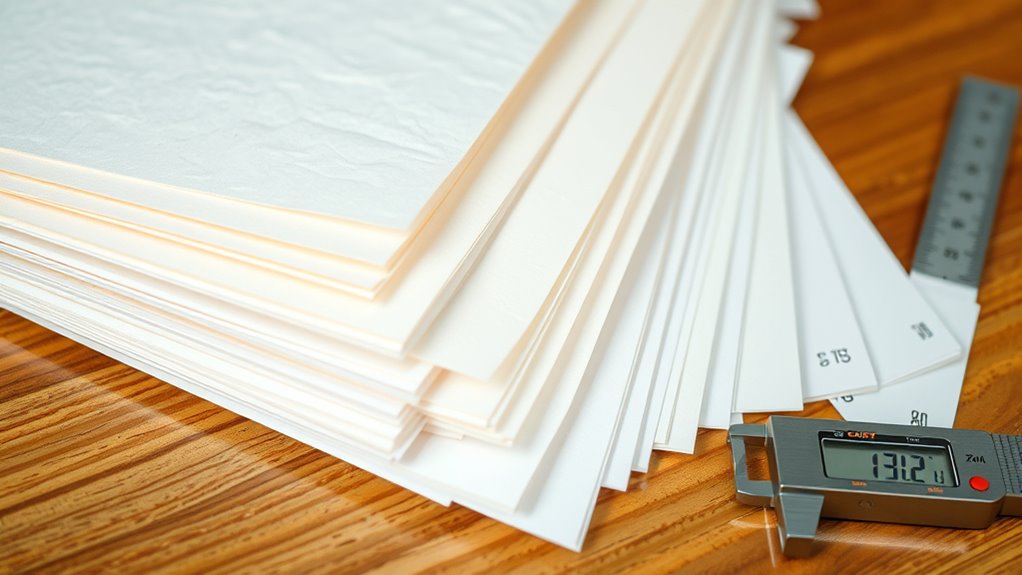 measuring paper weight significance