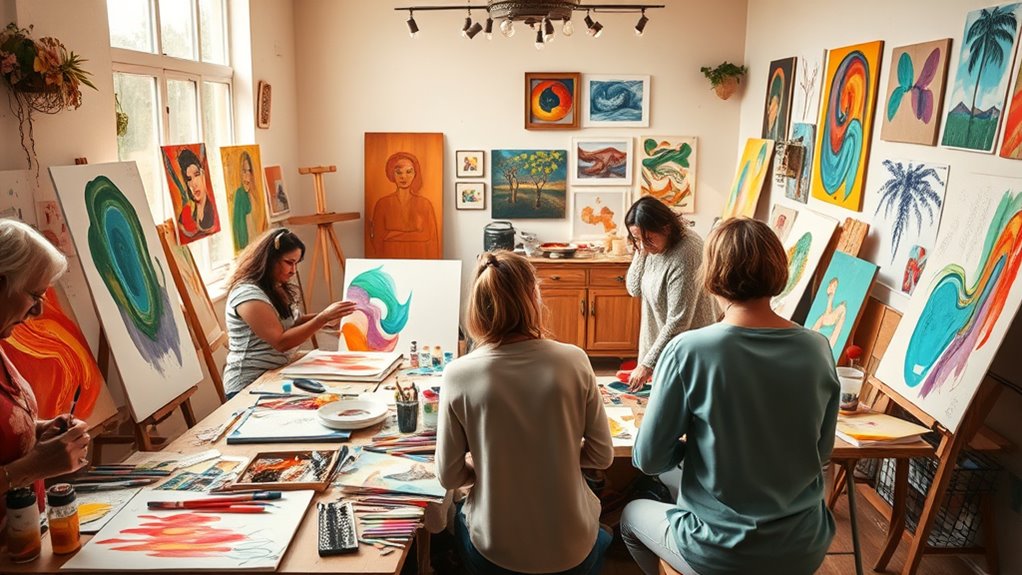 mixed evidence for art therapy