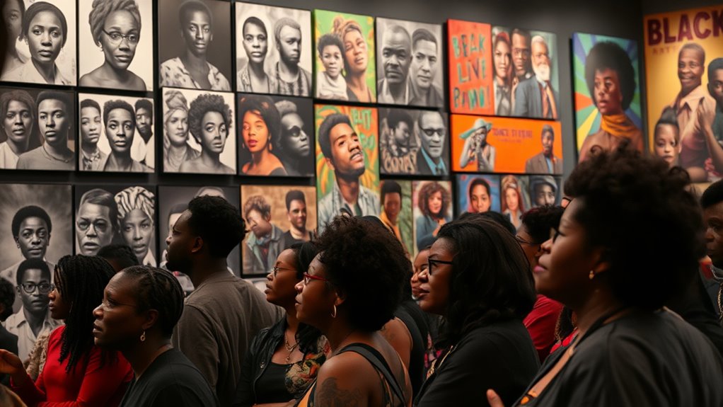 multimedia paintings quilting poetry