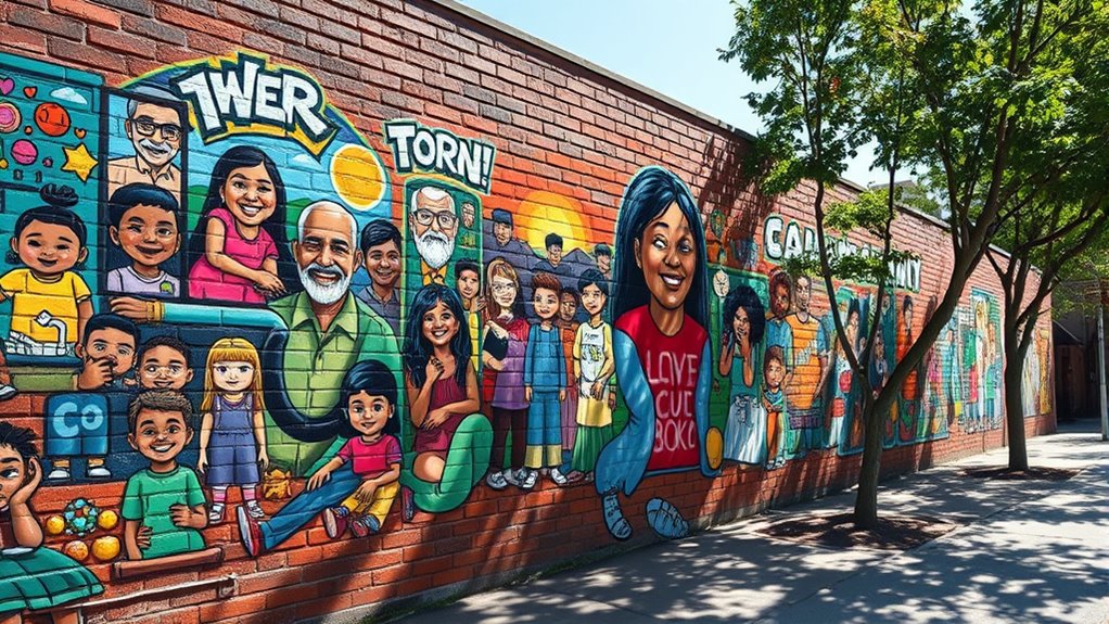 neighborhoods empowered through art