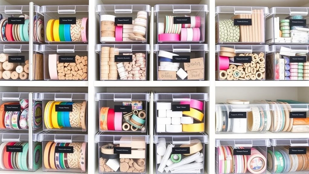 organize categorize track supplies