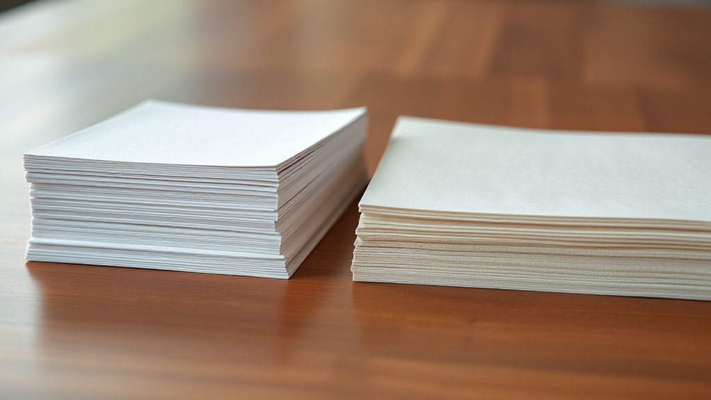 paper quality and cost