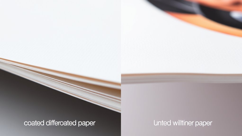 paper surface impacts print sharpness