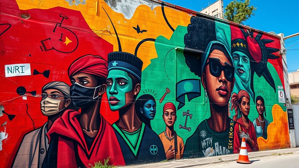 political social murals activism