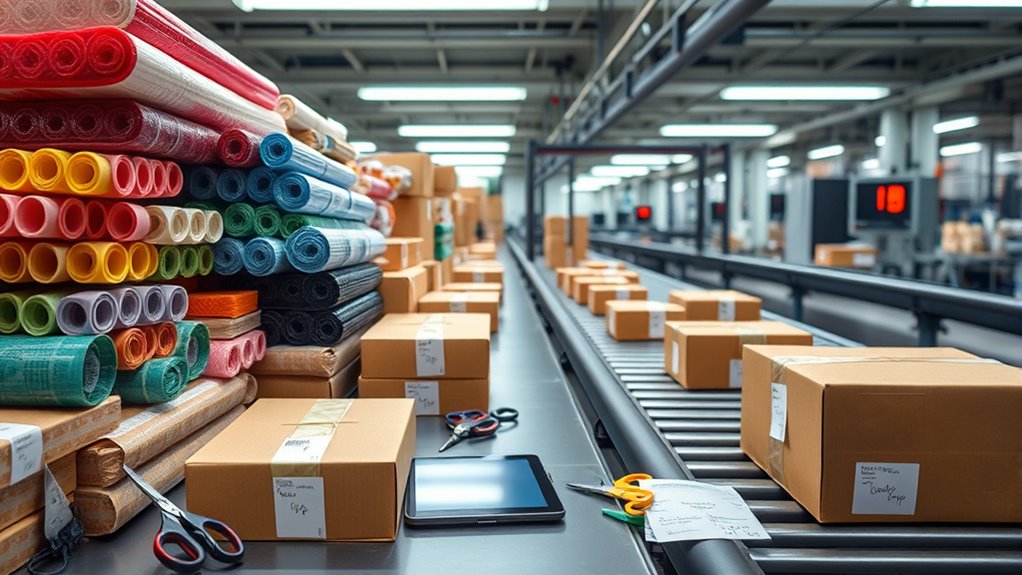 prepare supplies and organize