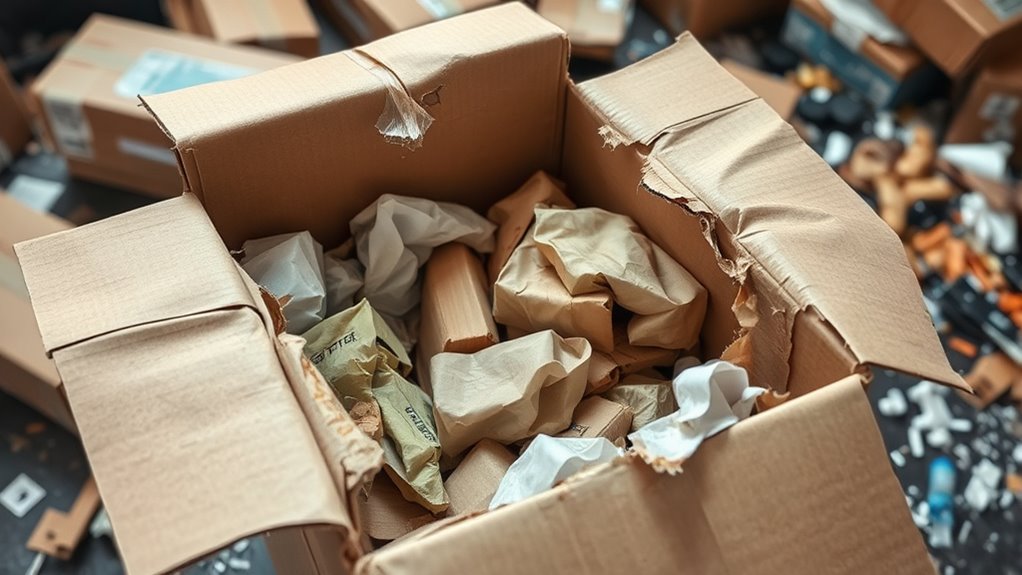 proper packaging and shipping