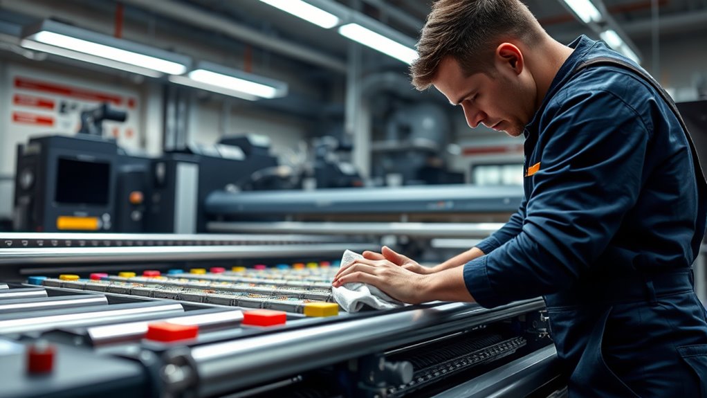 proper printer handling procedures