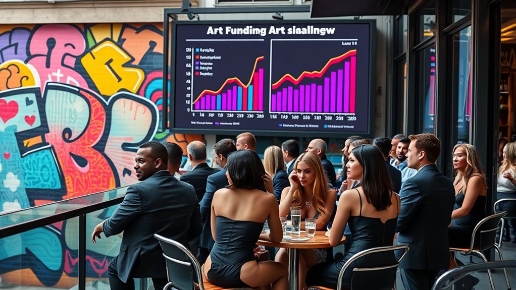 public arts funding fluctuations