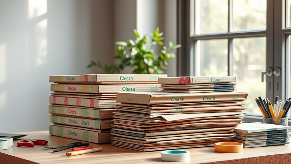 recycle and reuse boxes