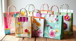 recycled materials gift bags