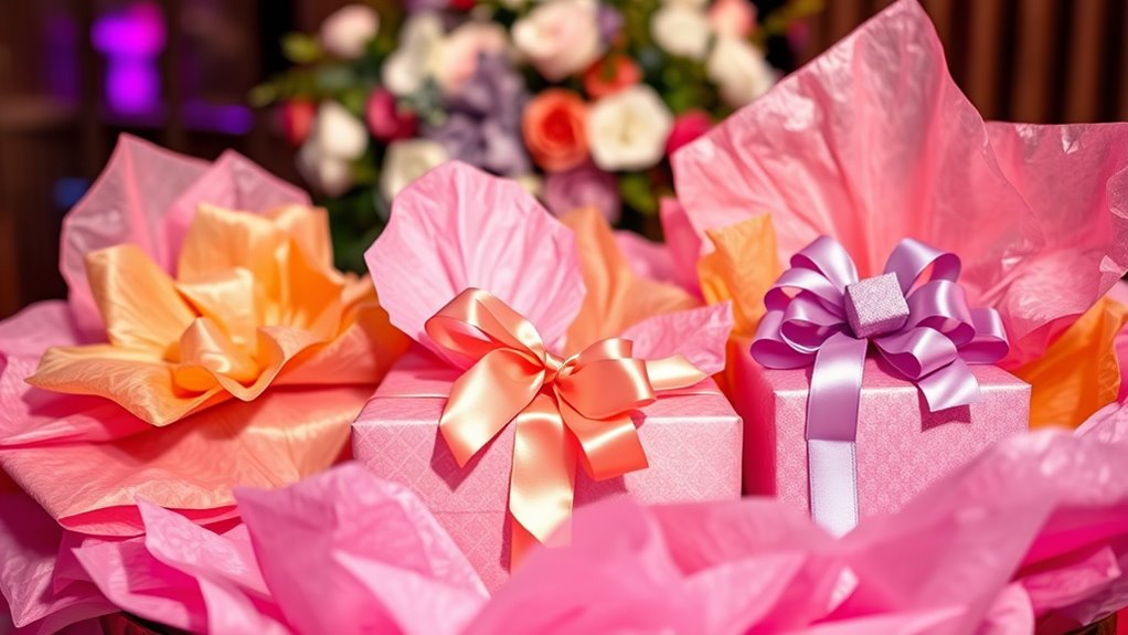 selecting stylish gift wrapping