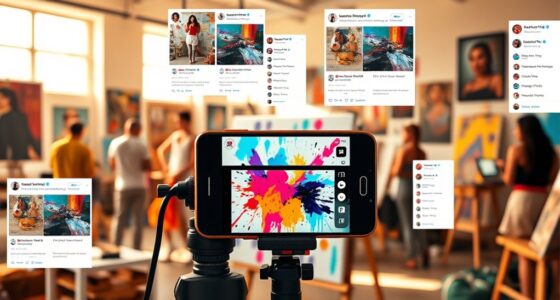 social media shapes artistic expression