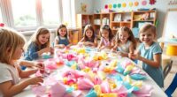 tissue paper art activities