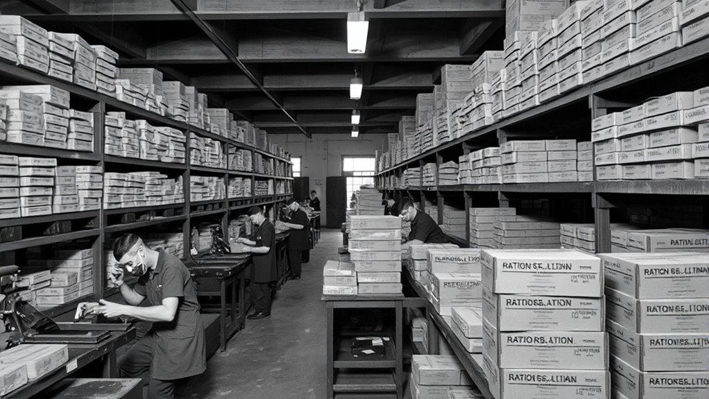 wartime packaging regulations and rationing