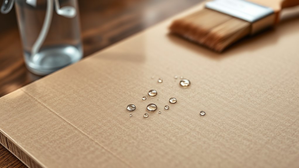 water resistant coatings and application
