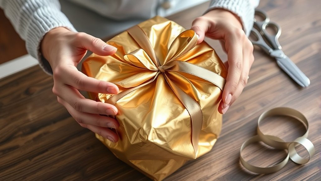wrap irregular shapes creatively