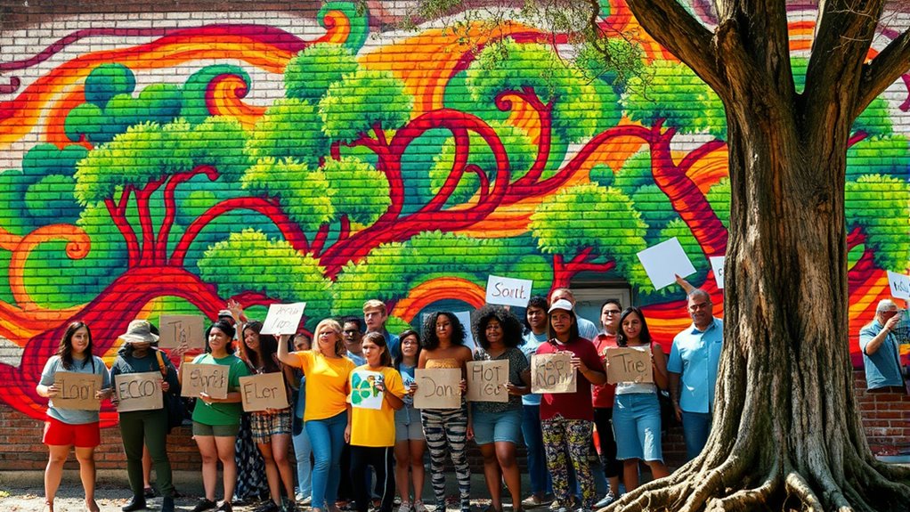 art inspires environmental change