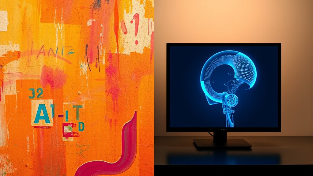 artistic creation comparison