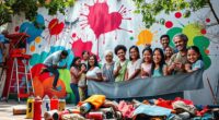 community art initiatives transforming