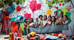 community art initiatives transforming