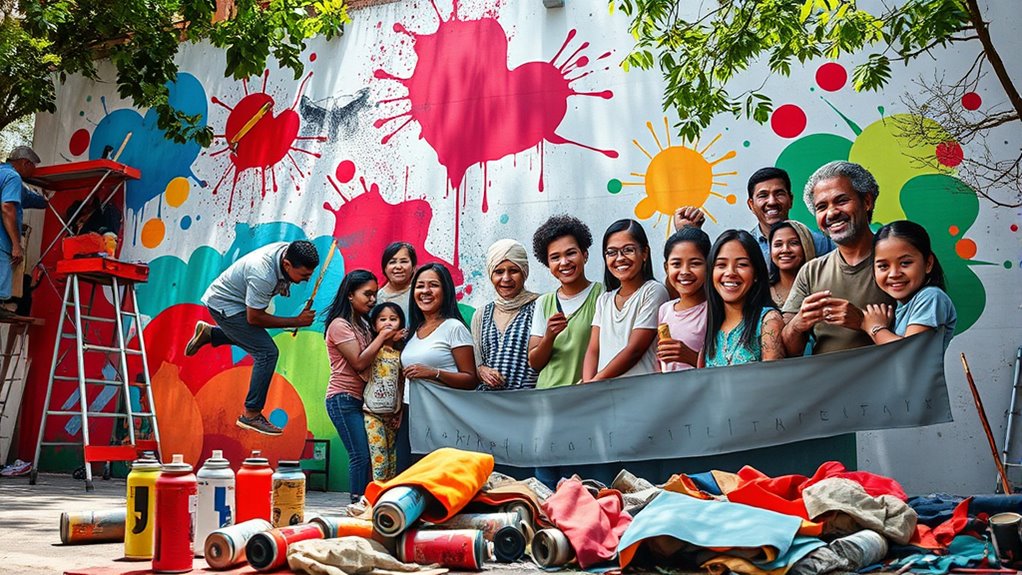 community art initiatives transforming
