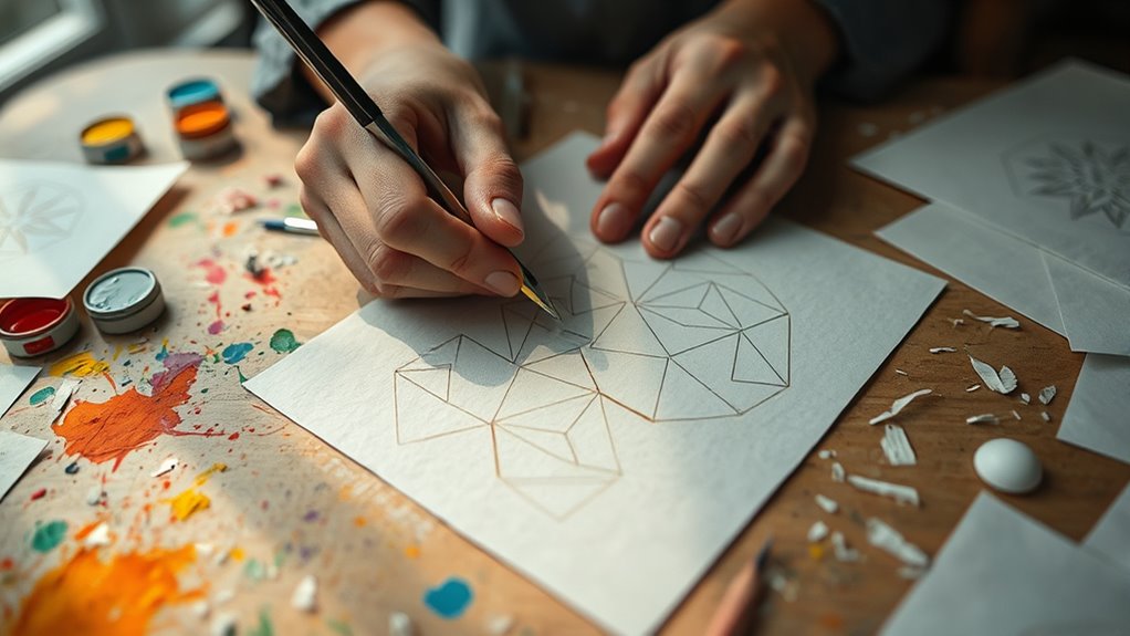 create durable stencil designs