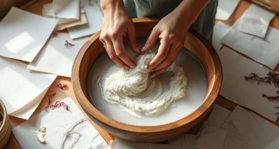 create handmade paper step by step