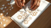 creating paper stencils