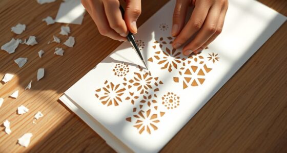 creating paper stencils
