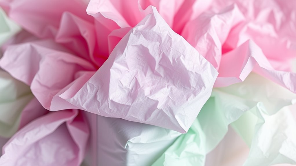 decorative tissue paper wrapping