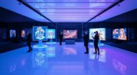digital art exhibition spaces