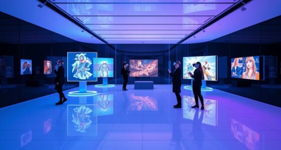 digital art exhibition spaces