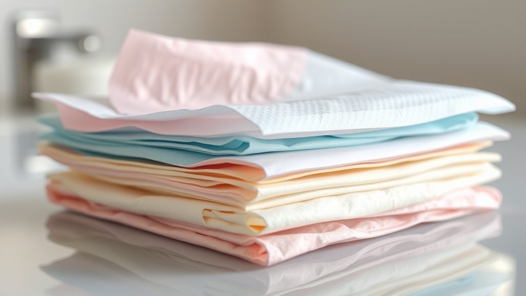 disposable hygiene and cleaning tissue