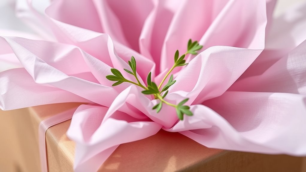 eco friendly tissue wrapping