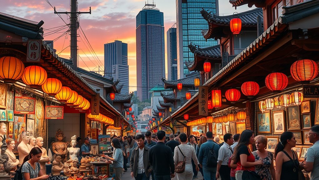 growing art markets asia africa