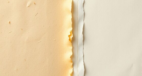 historical writing material comparison