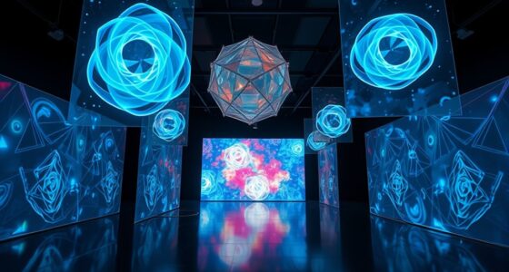 holographic art installations