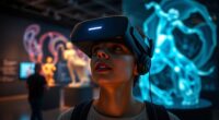 immersive virtual art exhibits