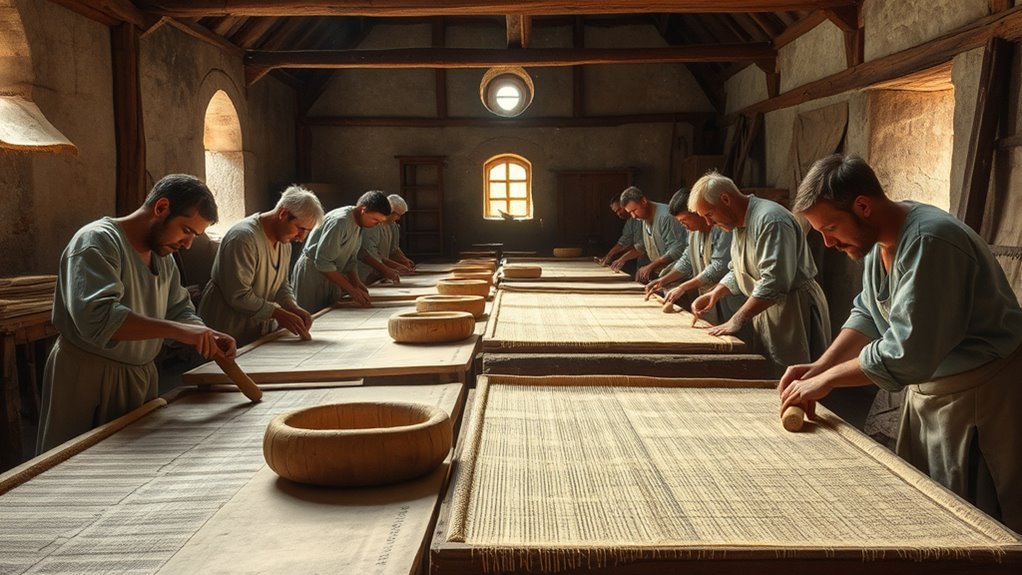 medieval papermaking technological advancements