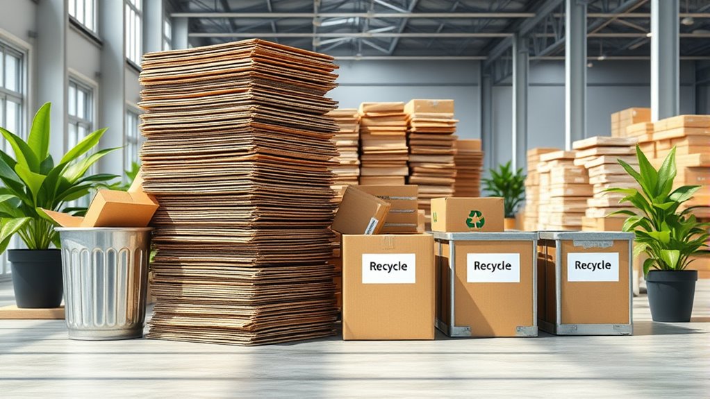 proper corrugated box recycling