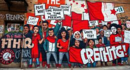 protest art impact and development