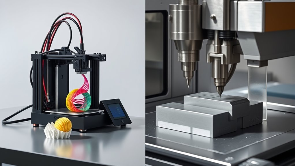 prototyping 3d printing vs cnc