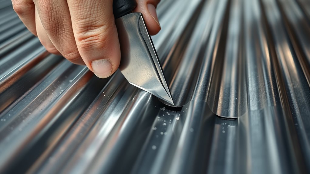 safe and precise sheet cutting