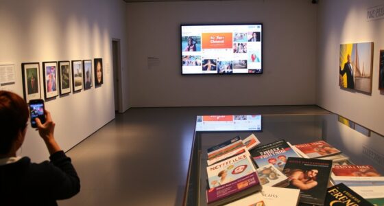 social media and art collection