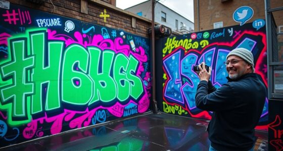 social media art activism