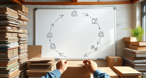 sustainable corrugated packaging cycle