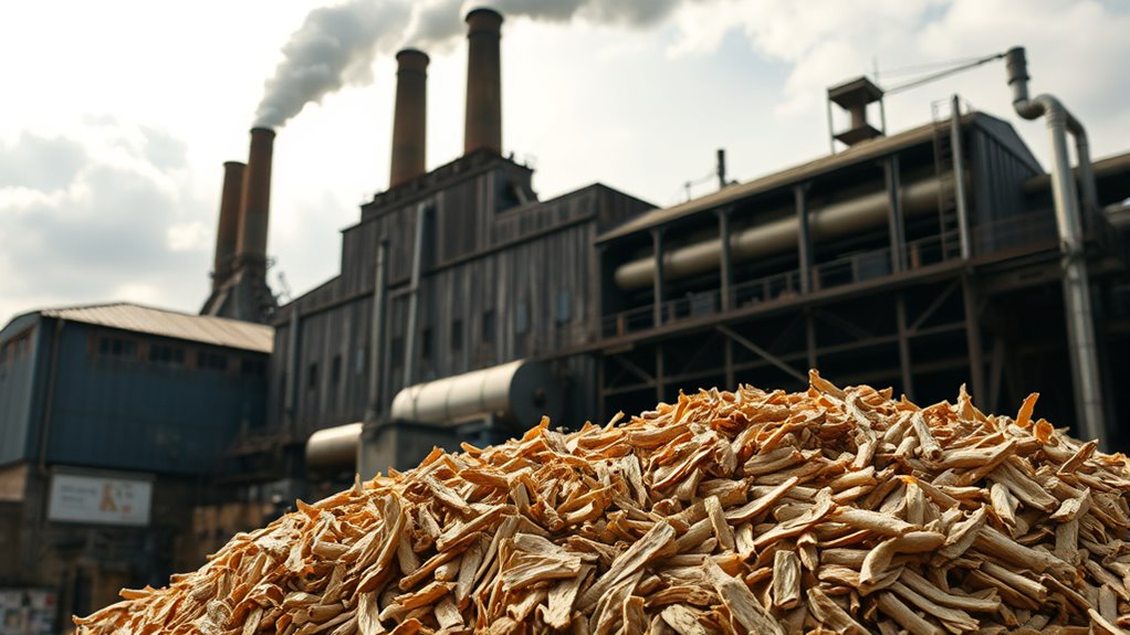 sustainable wood pulp manufacturing