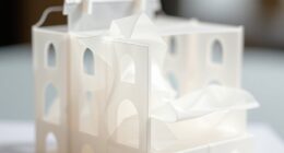 tissue paper model construction