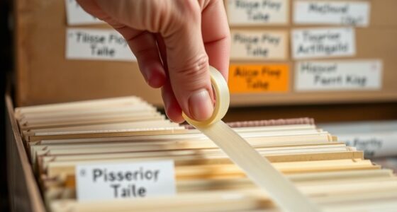 use acid free archival tape