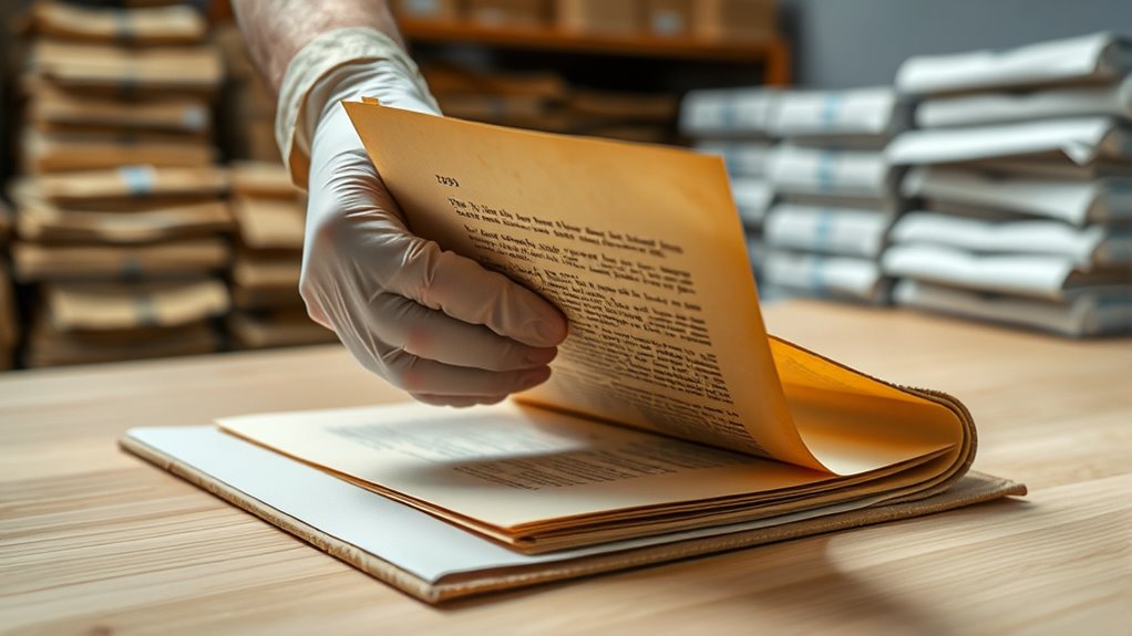 use acid free control environment